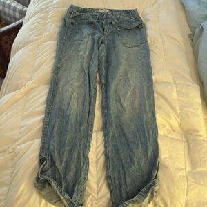 We The Free Light Blue Boyfriend Jeans